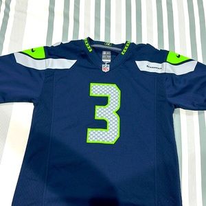 Russell Wilson - Seattle Seahawks Youth Football Jersey